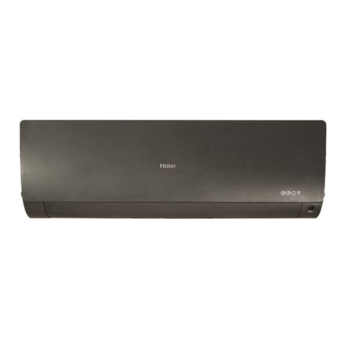 Climatizzatore Condizionatore Haier Trial Split Inverter serie FLEXIS PLUS BLACK 7+7+18 con 3U70S2SR3FA R-32 Wi-Fi Integrato Colore Nero 7000+7000+18000