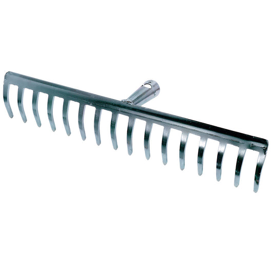 Rastrello zincato 16 denti