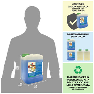 Pulizia pavimenti FLORA   5LTx4Pz