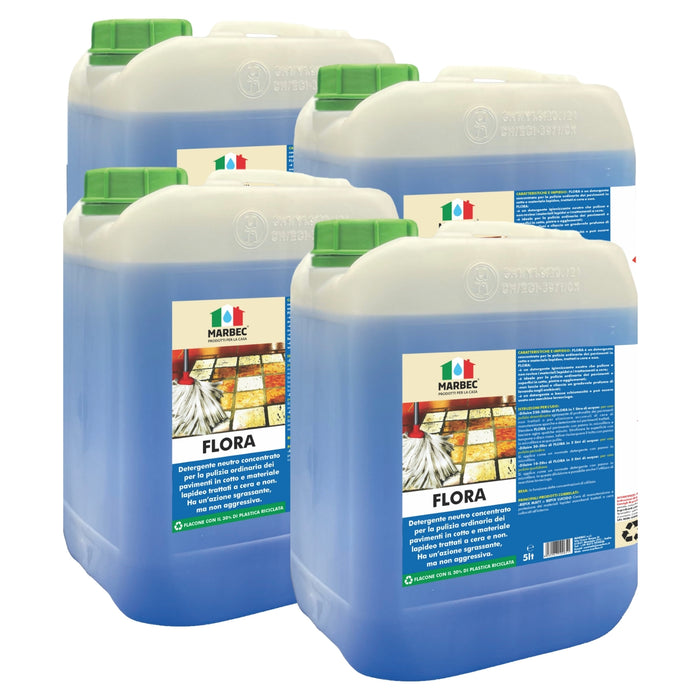 Pulizia pavimenti FLORA   5LTx4Pz