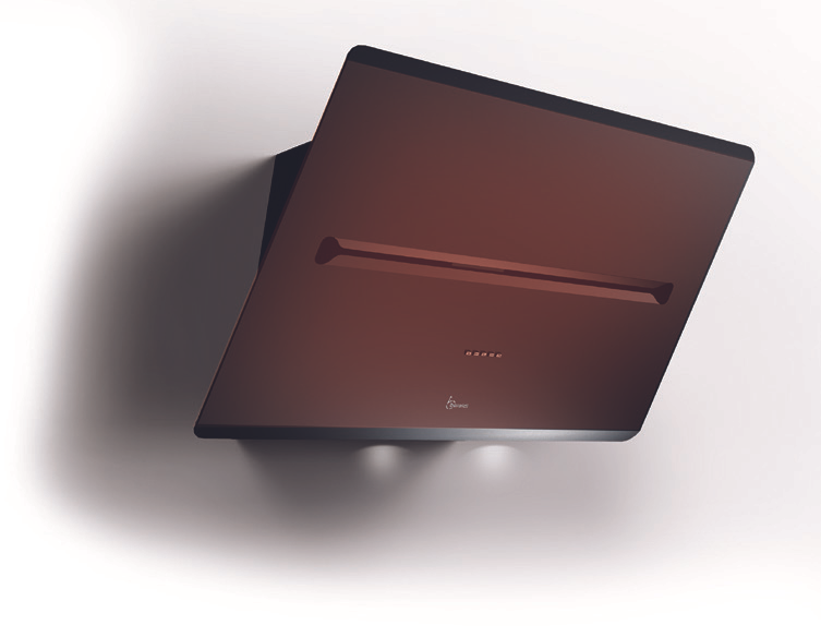 CAPPA ONE cm 90 â€“ Nera - 800 m3/h