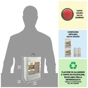 Impregnante per legno esterno FLUOIL   5LT