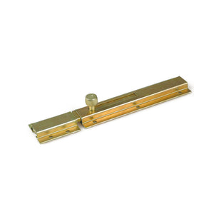 Catenaccio trasversale profilato 150 x 40 mm. - zincato giallo