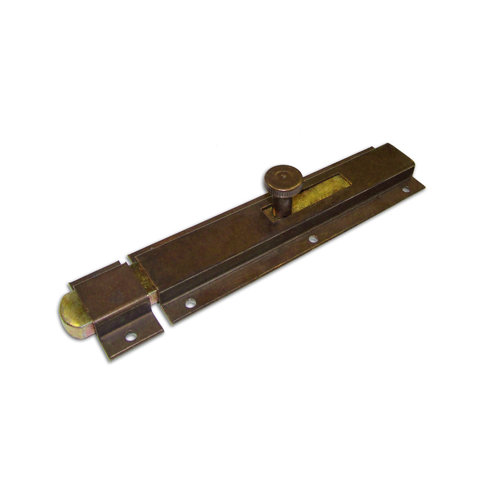 Catenaccio verticale pesante 200 x 57 mm. - bronzato