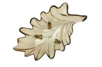 Svuota Tasche Vetro Riciclato Leaf Cm  33X20X11 (Made In Spain)