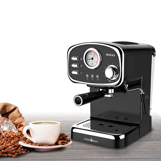 CAFFETTIERA ESPRESSO 1100W/ 1.25L / 15 bar/ 2tazze