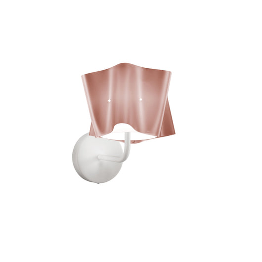 Applique Moderna Folio Polilux ® Pink Metal E Metallo 1 Luce E27