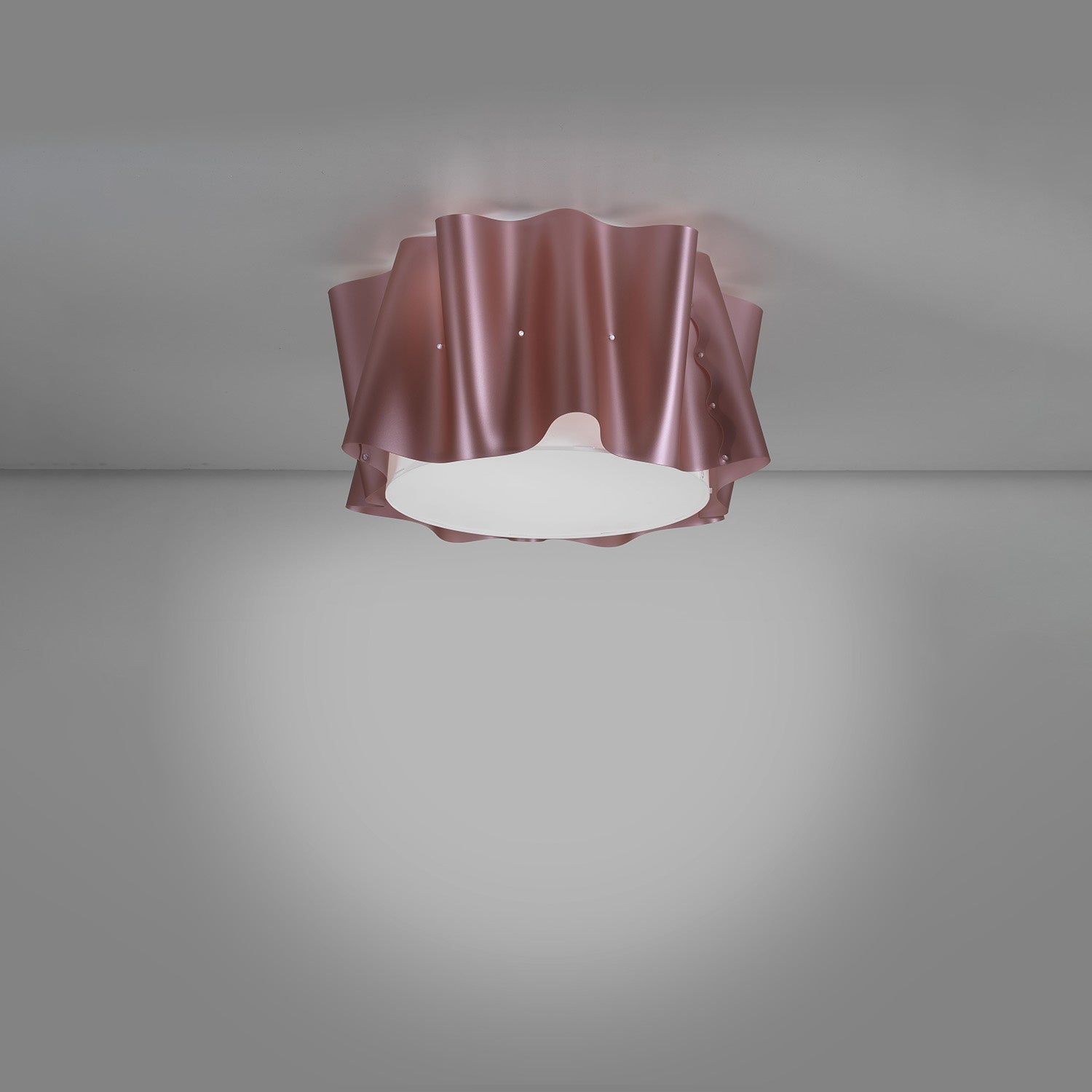 Plafoniera Moderna Folio Polilux ® Pink Metal 5 Luci E27