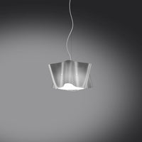 Sospensione Moderna Folio Polilux ® Argento E Metallo Cromo 1 Luce E27