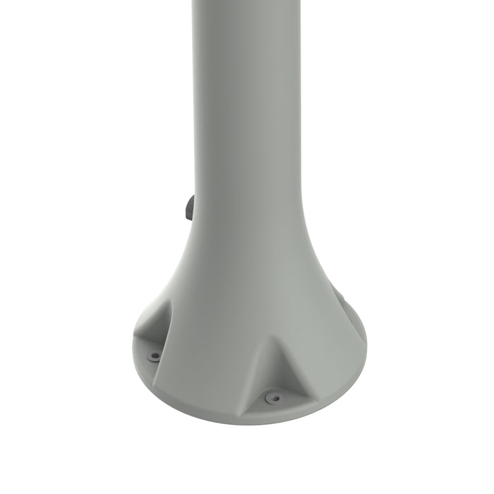 Sined Acqua Pro Fontanella Da Giardino In Polietilene Con Attacco Laterale Facile Montaggio Tortora