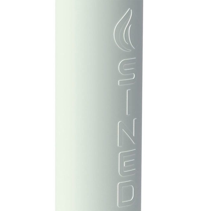 Sined Tritone Pro Fontana Da Giardino Con Secchiello e Tubo Flessibile Con Pistola Bianco Flessibile Interno Doppio Attacco Acqua