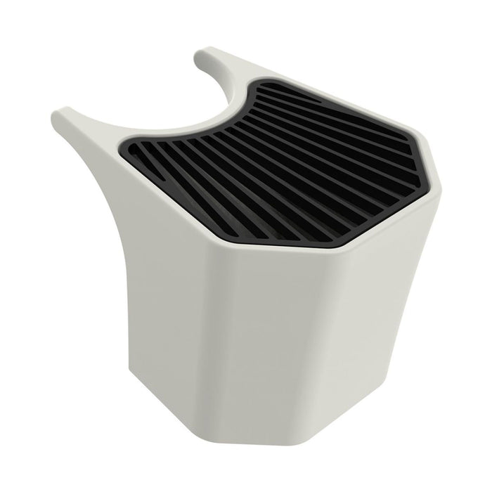 Sined Tritone Pro Fontana Da Giardino Con Secchiello e Tubo Flessibile Con Pistola Bianco Flessibile Interno Doppio Attacco Acqua