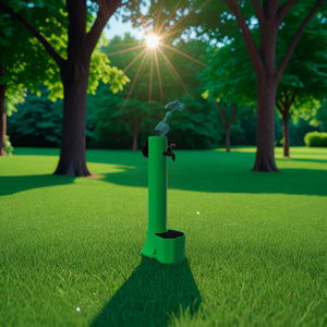 Sined Tritone Pro Fontana Per Innaffiare Il Giardino In Polietilene Ad Alta Resistenza Verde Tubo Flessibile Lungo 75 m