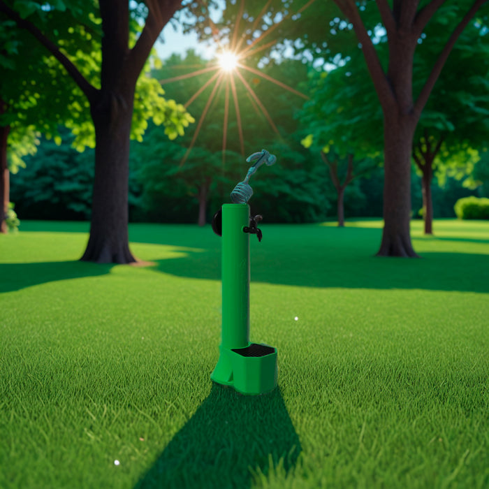 Sined Tritone Pro Fontana Per Innaffiare Il Giardino In Polietilene Ad Alta Resistenza Verde Tubo Flessibile Lungo 75 m