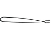 Forchettone Professionale in Acciaio Inox, 60 cm, Due Punte, Made in Italy