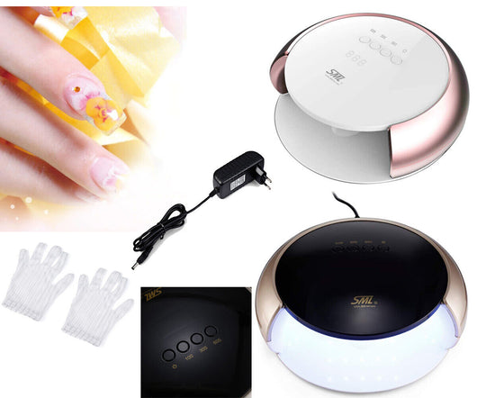 FORNETTO LED UV 48W 33 LED PER RICOSTRUZIONE COLATA GEL UNGHIE UNGHIA NAIL S3