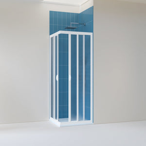 Box doccia 90x90 CM in Acrilico mod. Smart con apertura centrale