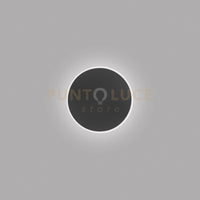 FORTUNA A/P -APPLIQUE A PARETE NERO 20W 1320LM 3000K DIMMERABILE D.30CM