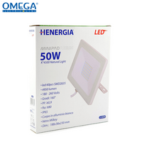 MINI PAD 50W 4950LM, 4000°K, IP65, DIMENSIONI 226x154x13 mm, COLORE
