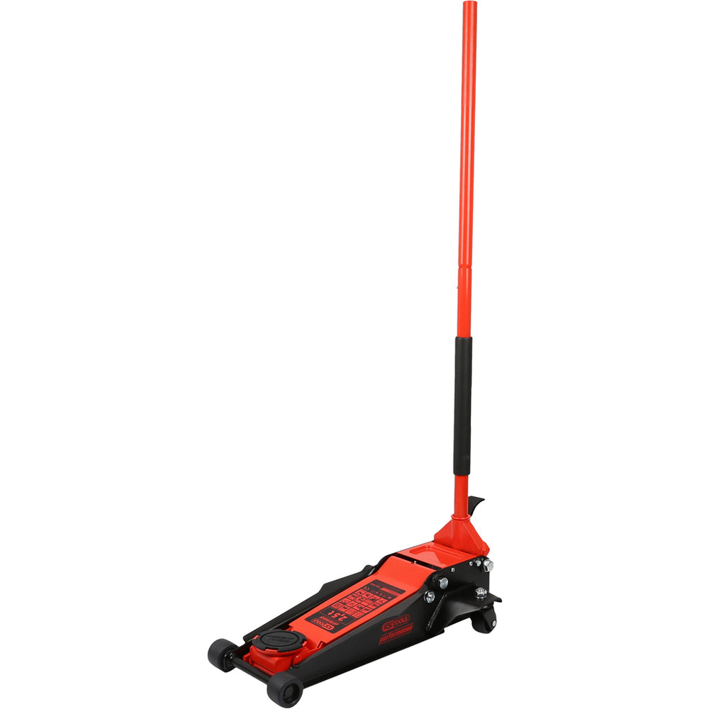 CRIC AUTO A CARRELLO SOLLEVATORE MARTINETTO IDRAULICO 2,5ton 75-510mm KS TOOLS