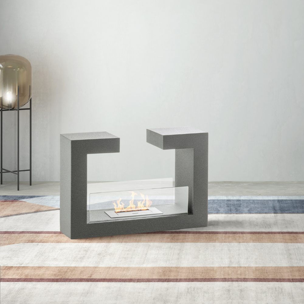 Polar, Biocamino da terra (25cm X 78cm H. 58cm)