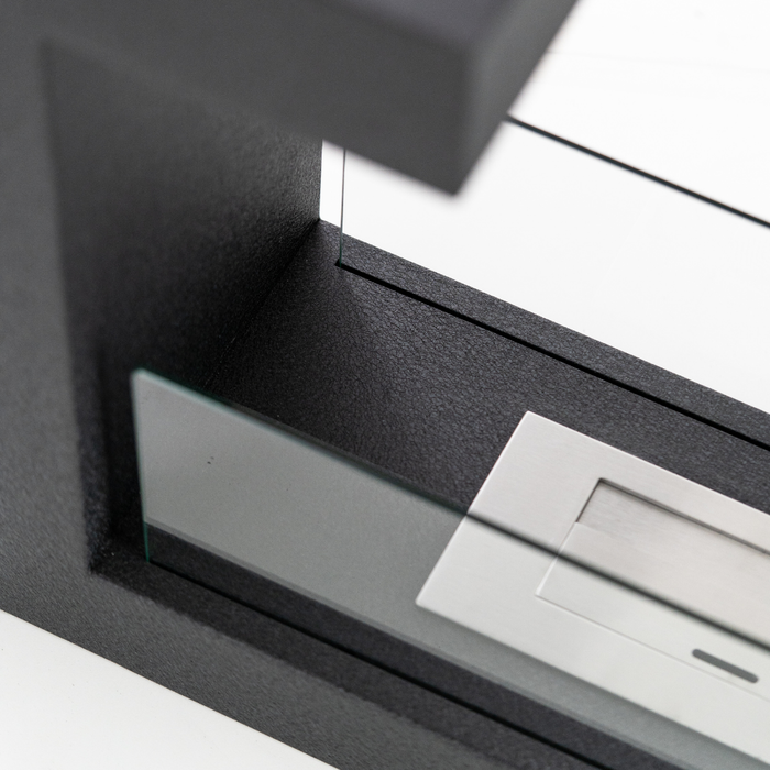 Polar, Biocamino da terra (25cm X 78cm H. 58cm)