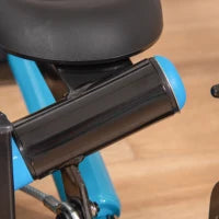 Stepper Fitness con Maniglia e Monitor LCD per Allenamento a Casa e Palestra, Blu