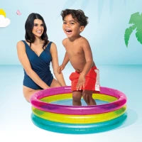 57104NP - Piscina Baby Arcobaleno Cm 86X25