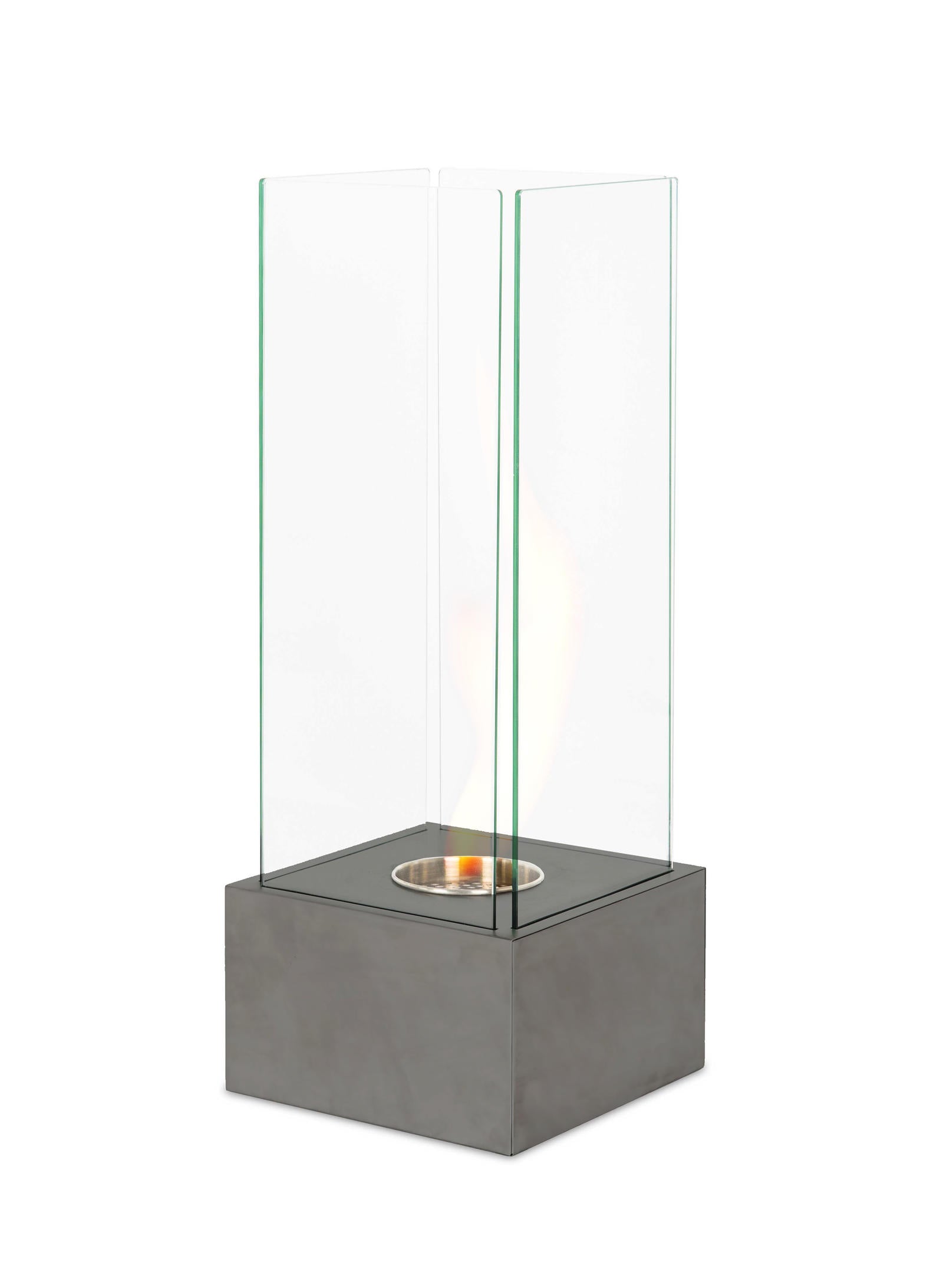 Levels - Caminetti a bioetanolo in acciaio cromato