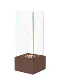 Levels - Caminetti a bioetanolo in acciaio cromato