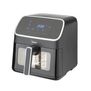 Bimar Friggitrice Aria FR70 7L Digitale 9 Programmi Timer Spegnimento Automatico Finestra Controllo Cottura