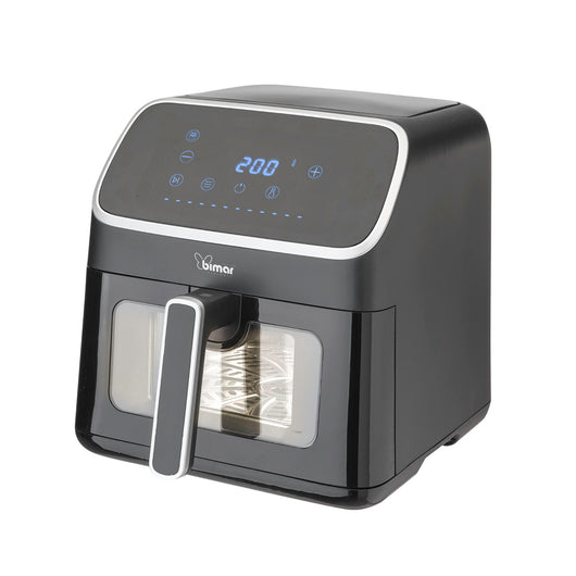Bimar Friggitrice Aria FR70 7L Digitale 9 Programmi Timer Spegnimento Automatico Finestra Controllo Cottura