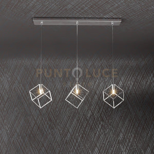 FRAME SOSPENSIONE RETTANGOLARE 3 LUCI 1125-S3 R