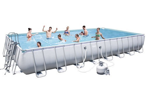 Piscina Fuoriterra Rettangolare Power Steel Bestway 56623