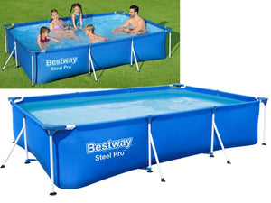 Piscina Fuori Terra Rettangolare Steel Pro Bestway 56404