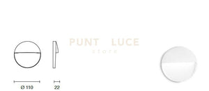 FREE ROUND SEGNAPASO DA ESTERNO 4000K 180LM 3W IP54 BIANCO