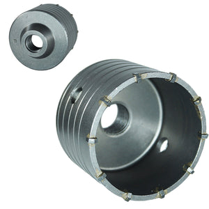 FRESA CAROTATRICE A TAZZA 80 MM PER MURO FRESE PIETRA CALCESTRUZZO CEMENTO