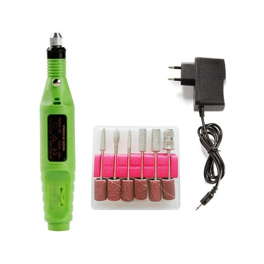 FRESA PER UNGHIE MANICURE RICOSTRUZIONE NAIL ART GEL VELOCITA REGOLABILE 3000RPM