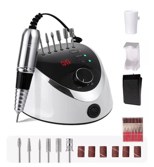 FRESA PER UNGHIE PROFESSIONALE 35000 GIRI RICOSTRUZIONE MANICURE PEDICURE M12