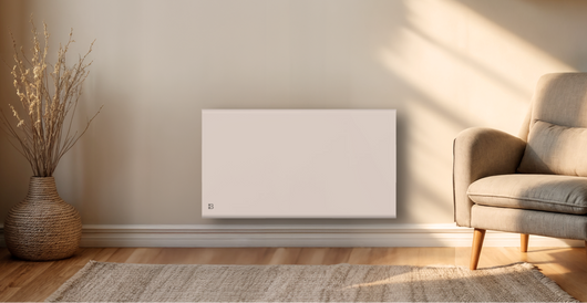 Radiatore elettrico fisso con inerzia a secco ceramica + pellicola 1500W FREYA orizzontale bianco