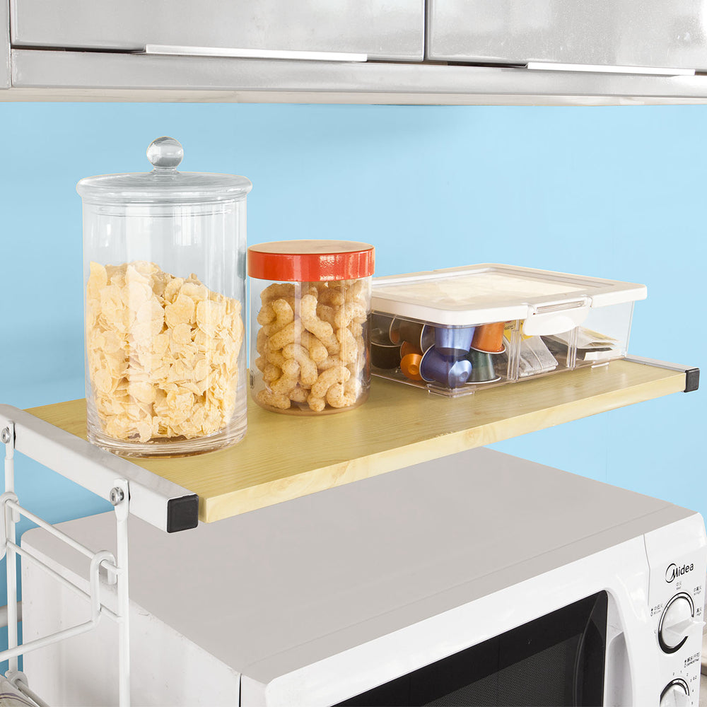 Porta Microonde,Forno Microonde,Mensola Microonde Legno FRG092-N