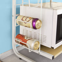 Porta Microonde,Forno Microonde,Mensola Microonde Legno FRG092-N