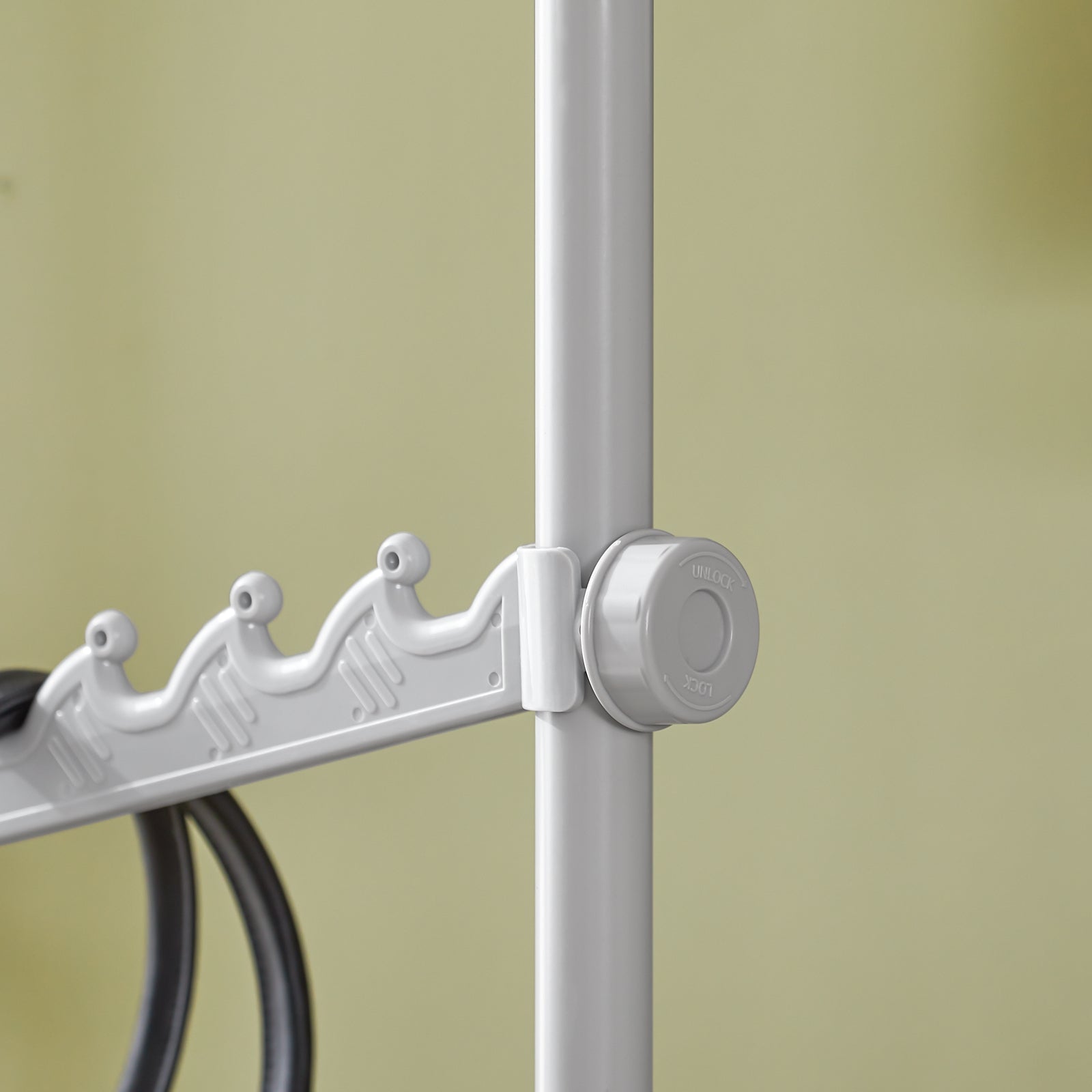 Cabina Armadio Guardaroba Componibile Appendiabiti Grigio FRG109-HG