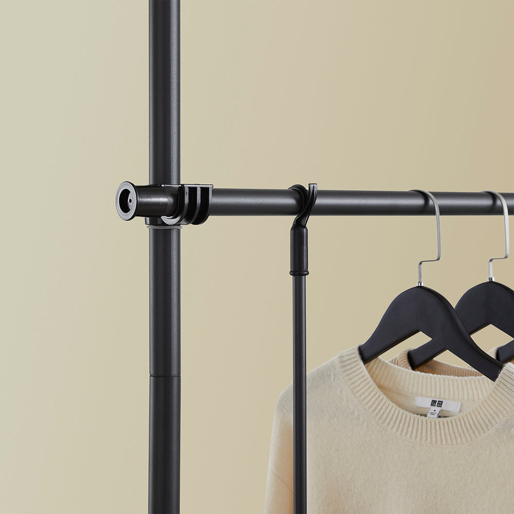 SoBuy Cabina armadio in metallo 126x27x295cm FRG109-II-SCH