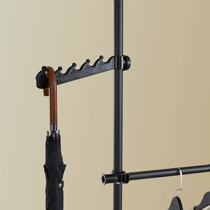 SoBuy Cabina armadio in metallo 126x27x295cm FRG109-II-SCH