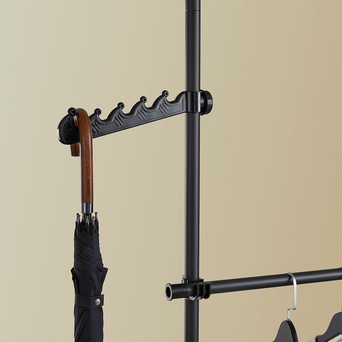 SoBuy Cabina armadio in metallo 126x27x295cm FRG109-II-SCH