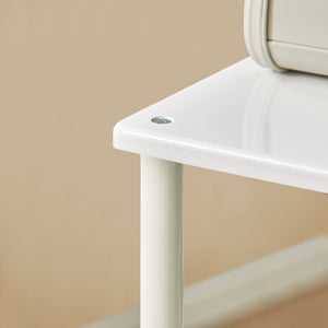 Mensole per Forno a microonde, Carrello da cucina, armadietto cucina Bianco FRG12-W