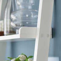 Scaffale a scala,Librerie, Scaffale da angolo Bianco FRG17-W