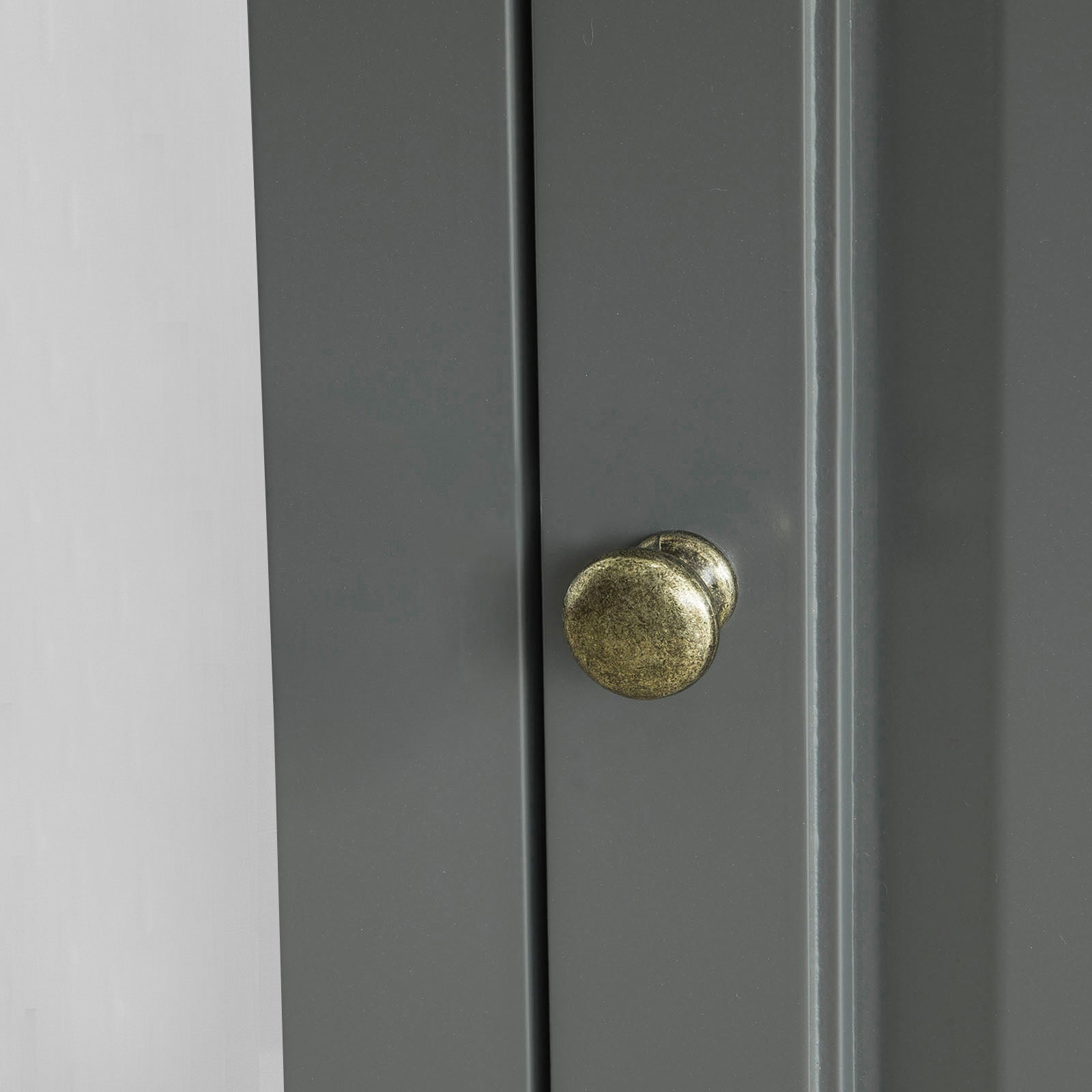 Set di Mobili da Bagno Grigio Colonna FRG205-DG