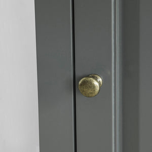 Set di Mobili da Bagno Grigio Colonna FRG205-DG